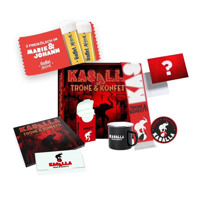 VORBESTELLUNG - CD Box TRONE & KONFETTI (limitiert)